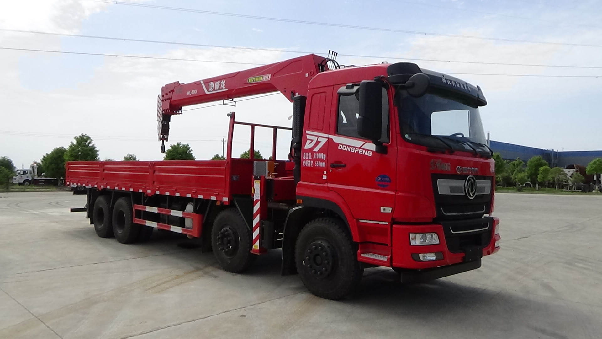 程力威牌CLW5310JSQ6SZ型隨車起重運(yùn)輸車