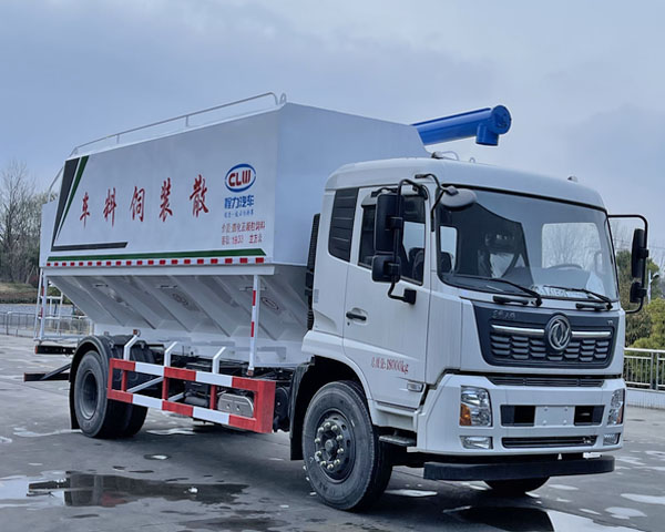 程力牌CL5183ZSL6SS型散裝飼料運(yùn)輸車